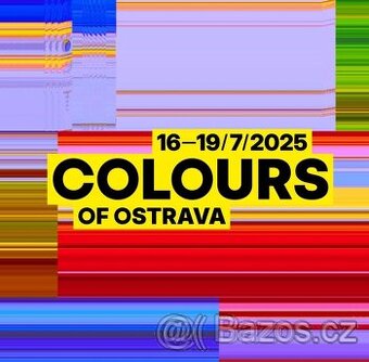 4 denní vstupenka Colours of Ostrava 2025