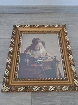 Starý obraz - Jan Vermeer van Delft