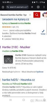 Basove kombo hartke 210 c - 1
