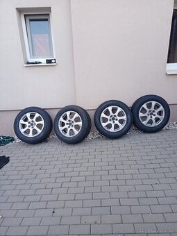 Alukola 5x112x17 s letní pneu