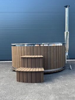 Koupací sud, vířivka, 225cm, hydro a aero masáže System