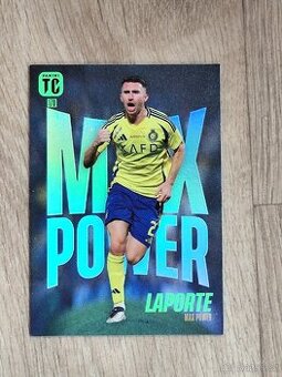 Football card of Aymeric Laporte Max power edition Panini