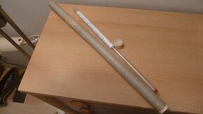 starý velký teploměr 45cm
