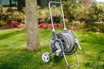 Zahradní hadice WHITE SILVER 1/2" - 20m včetně vozíku, přís