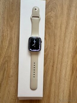 Apple Watch Series 7 Cellular 45 mm stříbrná nerez