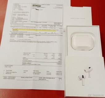 Apple AirPods Pro 2gen (2023) MTJV3M/A záruka 4/2027 Smarty