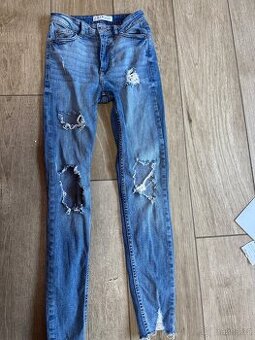 Trhané džíny Denim.co vel 32 146/152