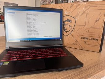 MSI GF63 Thin 12VF Herni notebook