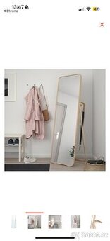 Zrcadlo ikea 52x167 см - 1