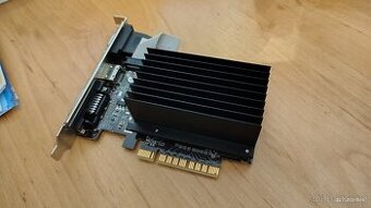 Palit GT 710 pasivní, 1GB, HDMI, VGA, DVI