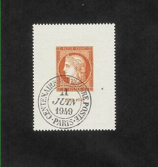 Známka Francie - aršík "Block 4" - r.1949