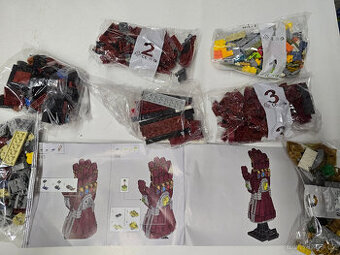 STAVEBNICE Marvel 76223 Nanorukavice (náhrada)