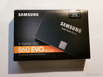 SSD 2TB Samsung 860 EVO SATA 2,5" 100% stav