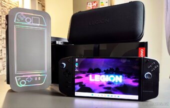 Lenovo Legion Go 8APU1 Shadow Black 144HZ NOVÝ ZÁRUKA
