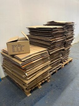 PRODEJ POUŽITÝCH KARTÓNOVÝCH KRABIC