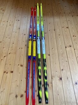 prodám běžecké lyže a boty