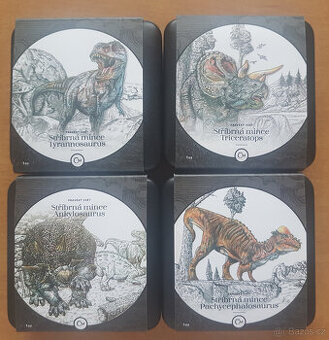 Stříbrné mince Pravěký svět - kompletní ročník 2022