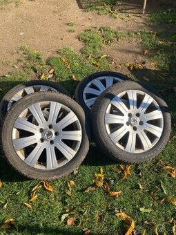 Originální zimní alu sada Škoda Superb 5x112, R17