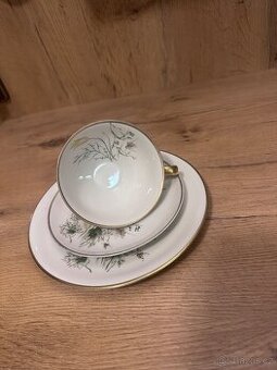 Elegantní porcelánový set KPM (Krister Porzellan-Manufaktur)