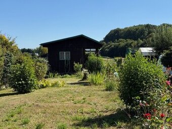 Prodám zahradu s chatou v Chocni U Koupaliště.