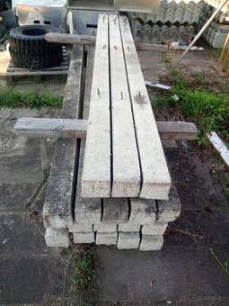 Betonové sloupy - prahy