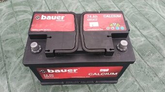 Autobaterie BAUER 74Ah