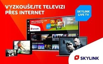 Skylink Live TV na 6 měsíců - balíček KOMBI+