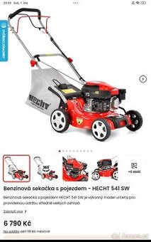 Benzínová sekačka HECHT 541 sw
