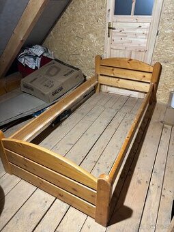 Detska postel 90 (masiv, borovice)