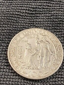 Stříbrná sběratelská mince 500/1000 14g 1948