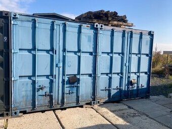 Lodní ocelový kontejner 6 m, sklad.