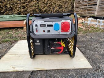 Elektrocentrála, generátor, 220v, 400v , 3,9 kW, 7,1 kW nové