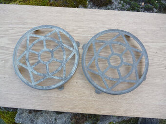 Podložky pod hrnce – 2 ks – retro/venkovský styl