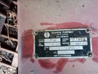 ŽTR 165 dvoububnová sekačka