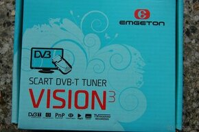 DVB-T SCART digitální přijímač digitálního TV a rádia