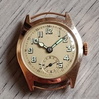 Starožitné 14k zlaté hodinky JEAN FINGER - Rolex
