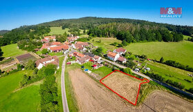 Prodej pozemku k bydlení, 723 m², Vitice u Vodňan