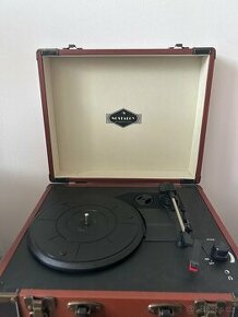 přenosné retro gramofon - 1