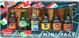 Alkoholové miniatury BOLS 6ks