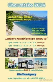 Akce pro seniory - ozdravný relaxační pobyt v Chorvatsku