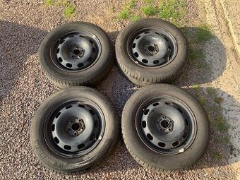 Sada kol 5x100 R15 vč. pneu 195/65 R15