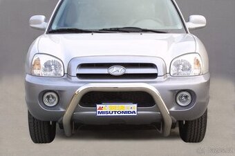Přední ochranný nerez rám Hyundai Santa Fe 2005-