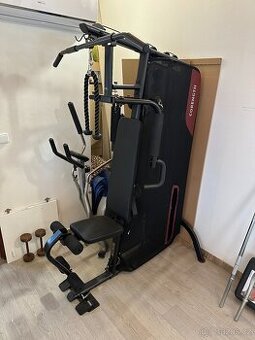 Posilovací stroj / věž + Lano na posilování tricepsů