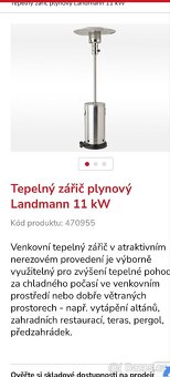 Plynová lampa Landmann Grill Chef