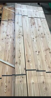 Modřínová prkna 120x25x4000