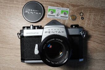 Asahi Pentax Spotmatic SP + SMC Takumar 55mm f/1.8
