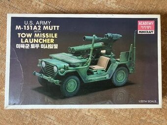 Prodám stavebnici M-151 A2 MUTT WITH TOW MISSILE LAUNCHER, - 1