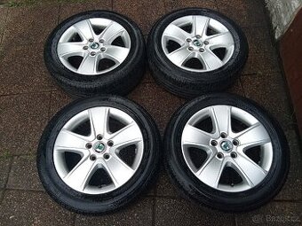 ALU Škoda 5x112 R16 Crateris + 205/55 R16 letní
