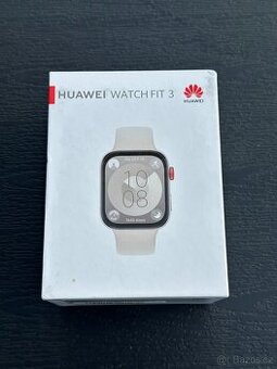 Nové chytré hodinky HUAWEI Watch Fit 3 bílé