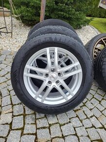 Prodám alu kola Dezent 5x108 R17 pneu 225/60 R17